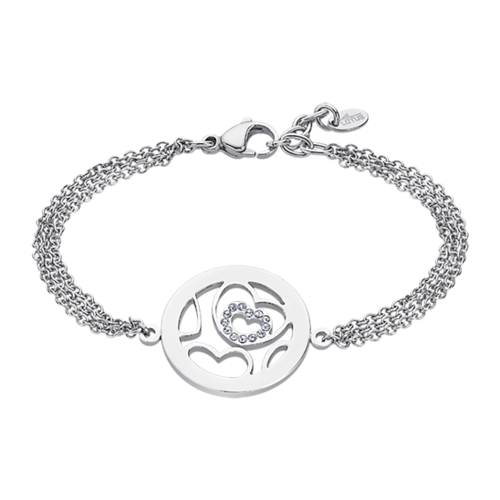 lotus PULSERA CORAZÓN LOTUS STYLE WOMAN'S HEART LS2085-2/1 ACERO MUJER