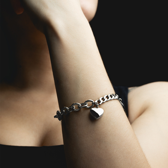 Lotus PULSERA CORAZÓN LOTUS STYLE WOMAN'S HEART LS2335-2/1 ACERO INOXIDABLE 316L MUJER