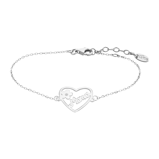 lotus PULSERA CORAZÓN MAMÁ LOTUS SILVER MOTHER'S LOVE LP3231-2/1 PLATA MUJER