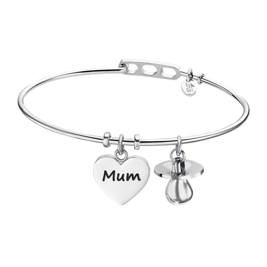lotus PULSERA CORAZÓN MOM LOTUS STYLE MILLENNIAL LS2036-2/1 ACERO MUJER