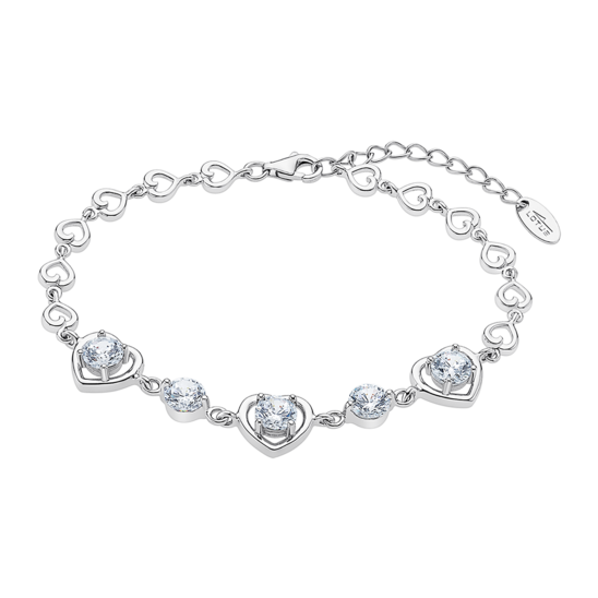 lotus PULSERA CORAZÓNES LOTUS SILVER TRENDY LP3092-2/1 PLATA MUJER