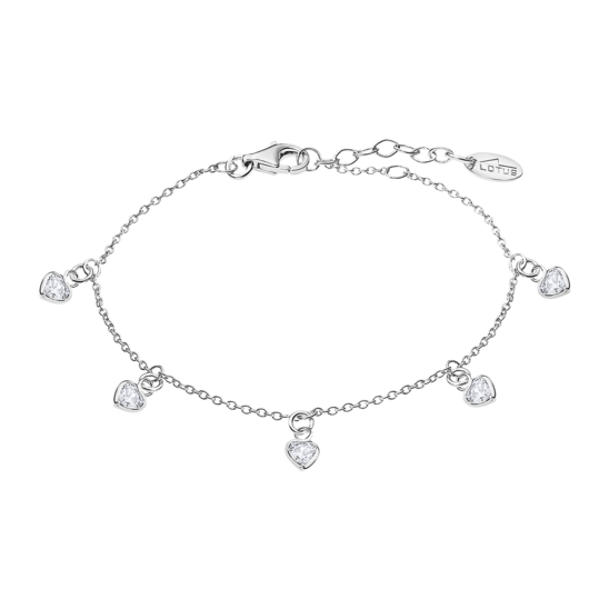 lotus PULSERA CORAZONES LOTUS SILVER TRENDY LP3190-2/1 PLATA MUJER