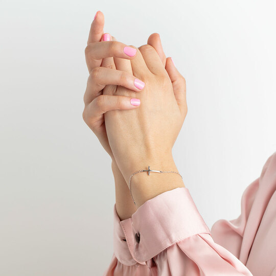 Lotus PULSERA CRUZ LOTUS SILVER TRENDY LP1918-2/1 PLATA MUJER