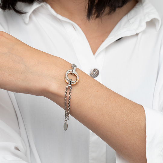 Lotus PULSERA GEOMÉTRICO LOTUS STYLE LS1780-2/2 ACERO INOXIDABLE 316L MUJER