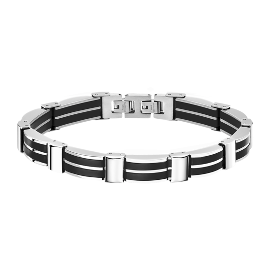 lotus PULSERA LOTUS STYLE MEN IN BLACK LS1878-2/3 ACERO HOMBRE