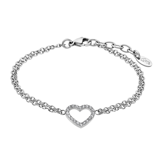 lotus PULSERA LOTUS STYLE WOMAN'S HEART LS2026-2/1 ACERO MUJER