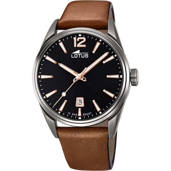 lotus RELOJ DE HOMBRE LOTUS CHRONO CON ESFERA NEGRA 18685/2