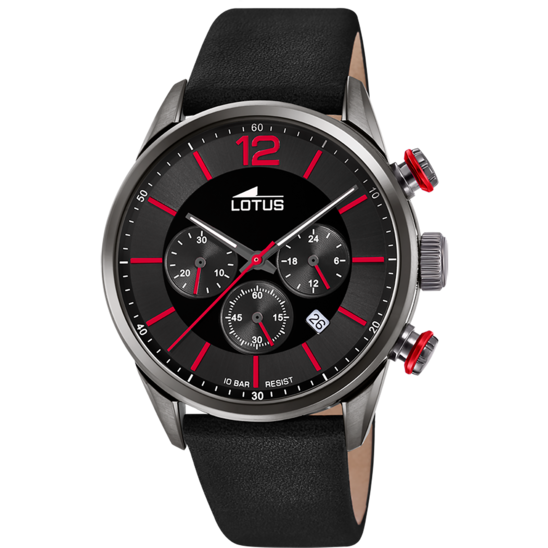 lotus RELOJ DE HOMBRE LOTUS CHRONO CON ESFERA NEGRA 18687/6