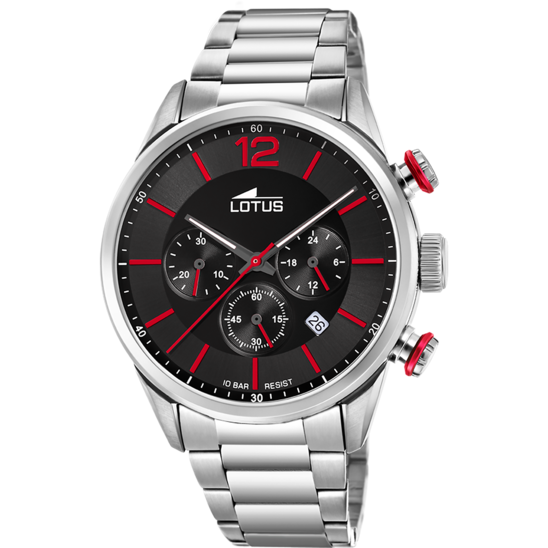 lotus RELOJ DE HOMBRE LOTUS CHRONO CON ESFERA NEGRA 18688/6
