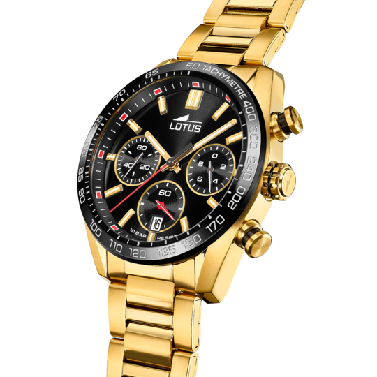 Lotus RELOJ DE HOMBRE LOTUS CHRONO CON ESFERA NEGRA 18917/6