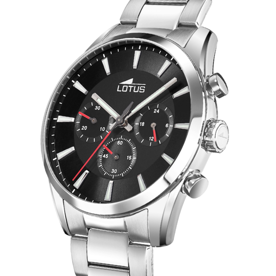 Lotus RELOJ DE HOMBRE LOTUS CHRONO CON ESFERA NEGRA 18922/3