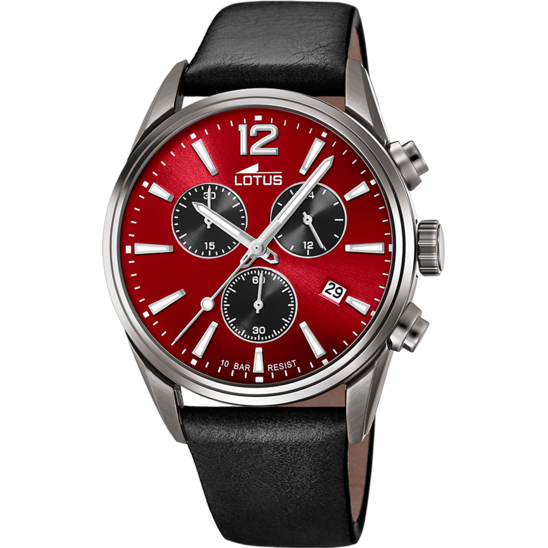 lotus RELOJ DE HOMBRE LOTUS CHRONO CON ESFERA ROJA 18683/5