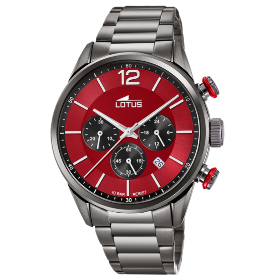 lotus RELOJ DE HOMBRE LOTUS CHRONO CON ESFERA ROJA 18686/5