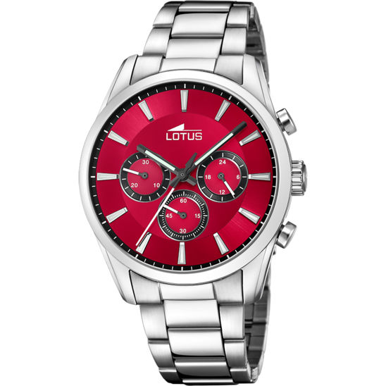 lotus RELOJ DE HOMBRE LOTUS CHRONO CON ESFERA ROJA 18922/5