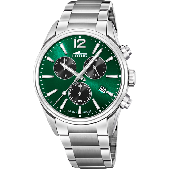 lotus RELOJ DE HOMBRE LOTUS CHRONO CON ESFERA VERDE 18690/4