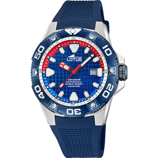 lotus RELOJ DE HOMBRE LOTUS DIVER CON ESFERA AZUL 18927/2