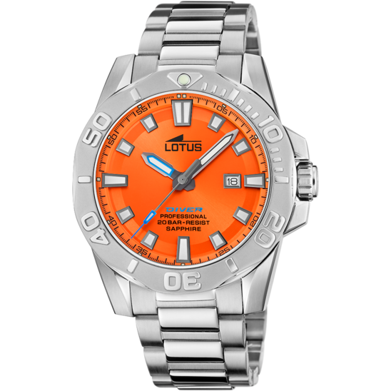 lotus RELOJ DE HOMBRE LOTUS DIVER CON ESFERA NARANJA 18926/3