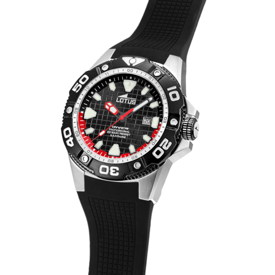 Lotus RELOJ DE HOMBRE LOTUS DIVER CON ESFERA NEGRA 18927/4