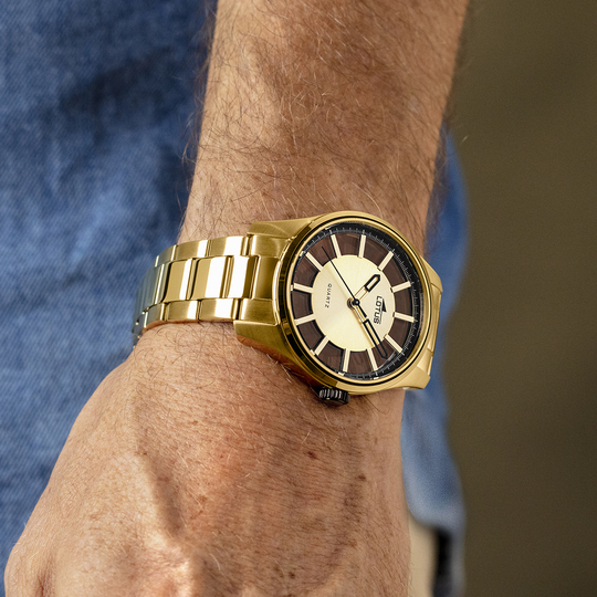 Lotus RELOJ DE HOMBRE LOTUS EXCELLENT CON ESFERA DORADO 18903/1