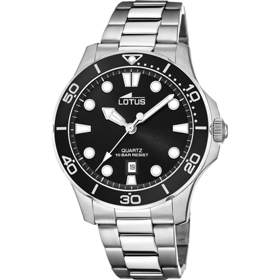 lotus RELOJ DE HOMBRE LOTUS EXCELLENT CON ESFERA NEGRA 18759/3