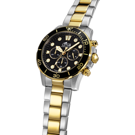 Lotus RELOJ DE HOMBRE LOTUS EXCELLENT CON ESFERA NEGRA 18757/2