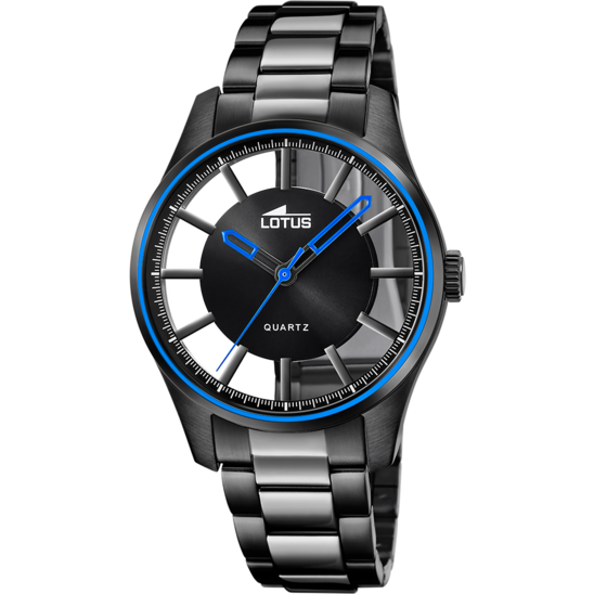 lotus RELOJ DE HOMBRE LOTUS EXCELLENT CON ESFERA NEGRA 18906/1