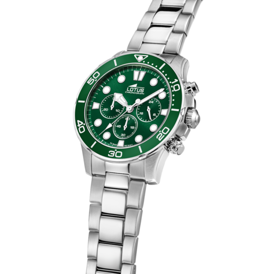 Lotus RELOJ DE HOMBRE LOTUS EXCELLENT CON ESFERA VERDE 18756/2