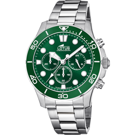 lotus RELOJ DE HOMBRE LOTUS EXCELLENT CON ESFERA VERDE 18756/2