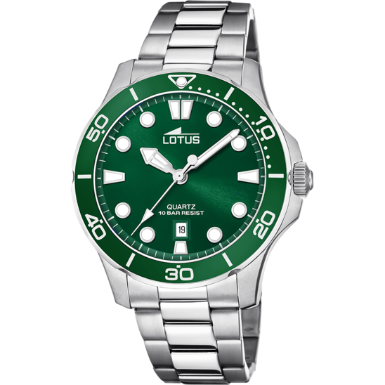 lotus RELOJ DE HOMBRE LOTUS EXCELLENT CON ESFERA VERDE 18759/2