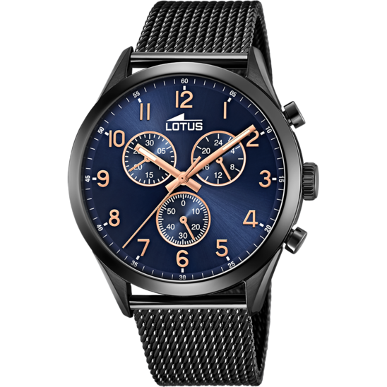 lotus RELOJ DE HOMBRE LOTUS MINIMALIST CON ESFERA AZUL 18639/D
