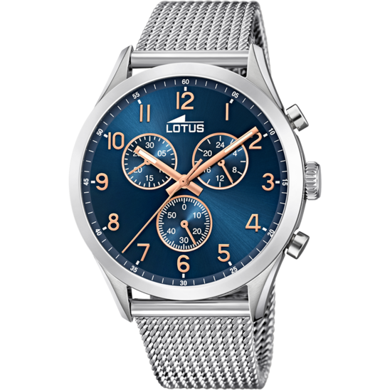 lotus RELOJ DE HOMBRE LOTUS MINIMALIST CON ESFERA AZUL 18637/3