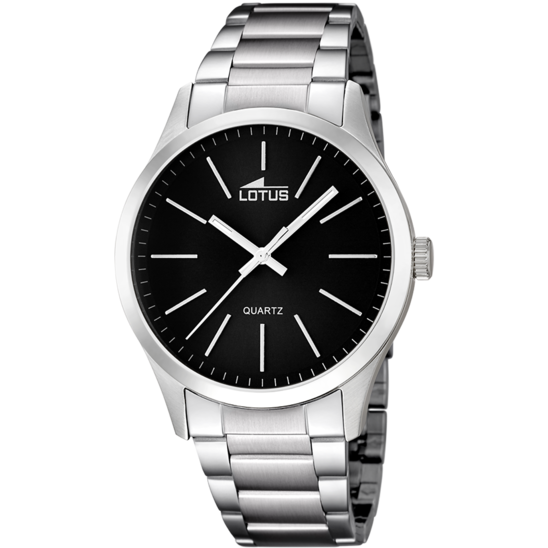lotus RELOJ DE HOMBRE LOTUS MINIMALIST CON ESFERA NEGRA 15959/3