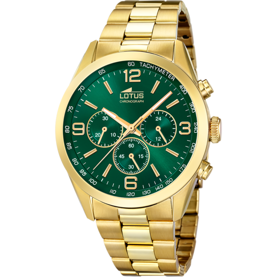 lotus RELOJ DE HOMBRE LOTUS MINIMALIST CON ESFERA VERDE 18153/B