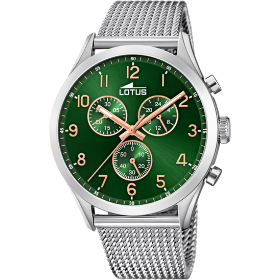 lotus RELOJ DE HOMBRE LOTUS MINIMALIST CON ESFERA VERDE 18637/2