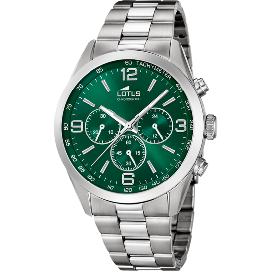 lotus RELOJ DE HOMBRE LOTUS MINIMALIST CON ESFERA VERDE 18152/F