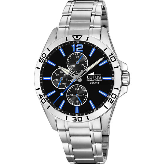 lotus RELOJ DE HOMBRE LOTUS MULTIFUNCTION CON ESFERA NEGRA 18812/4