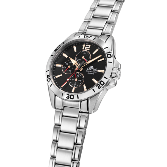 Lotus RELOJ DE HOMBRE LOTUS MULTIFUNCTION CON ESFERA NEGRA 18812/6