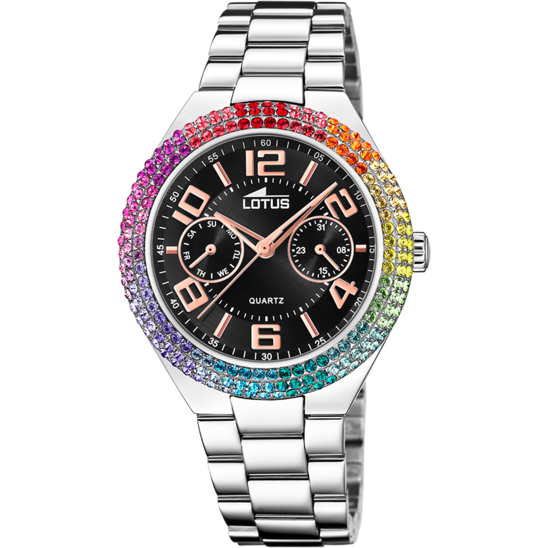 lotus RELOJ DE MUJER LOTUS BLISS CON ESFERA NEGRA 18907/2