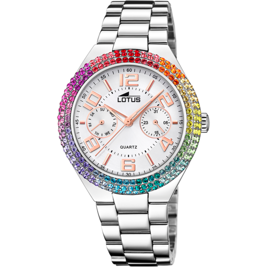 lotus RELOJ DE MUJER LOTUS BLISS CON ESFERA PLATEADA 18907/1