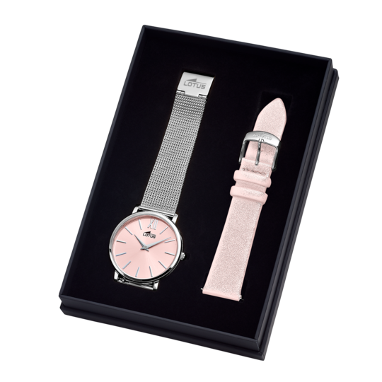 Lotus RELOJ DE MUJER LOTUS MINIMALIST CON ESFERA ROSA 18728/2