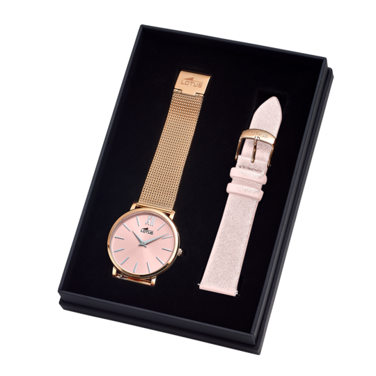 Lotus RELOJ DE MUJER LOTUS MINIMALIST CON ESFERA ROSA 18730/1