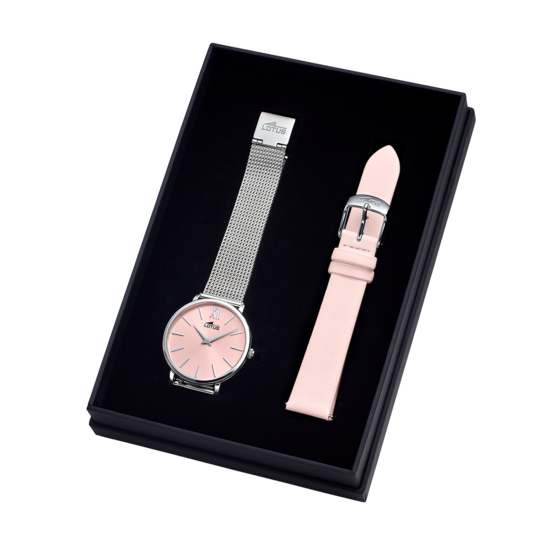 Lotus RELOJ DE MUJER LOTUS MINIMALIST CON ESFERA ROSA 18731/2