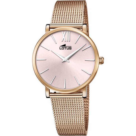 lotus RELOJ DE MUJER LOTUS MINIMALIST CON ESFERA ROSA 18733/1