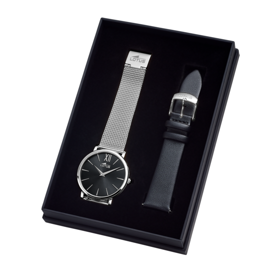 Lotus RELOJ DE MUJER LOTUS SMART CASUAL CON ESFERA NEGRA 18728/4