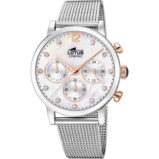 lotus RELOJ DE MUJER LOTUS TRENDY CON ESFERA BLANCA 18676/1