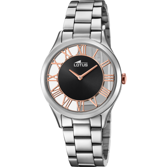 lotus RELOJ DE MUJER LOTUS TRENDY CON ESFERA NEGRA 18395/7