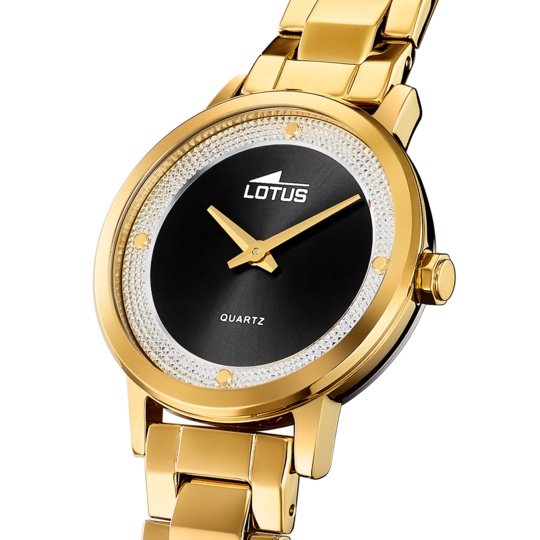 Lotus RELOJ DE MUJER LOTUS TRENDY CON ESFERA NEGRA 18893/4