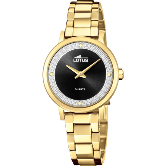 lotus RELOJ DE MUJER LOTUS TRENDY CON ESFERA NEGRA 18893/4