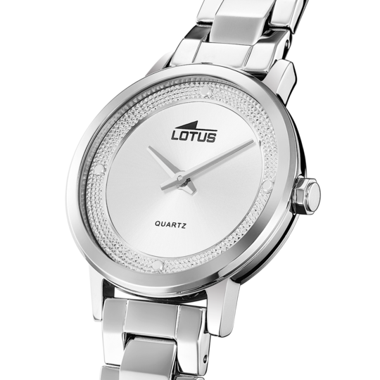 Lotus RELOJ DE MUJER LOTUS TRENDY CON ESFERA PLATEADA 18892/1