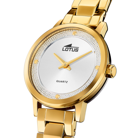 Lotus RELOJ DE MUJER LOTUS TRENDY CON ESFERA PLATEADA 18893/1